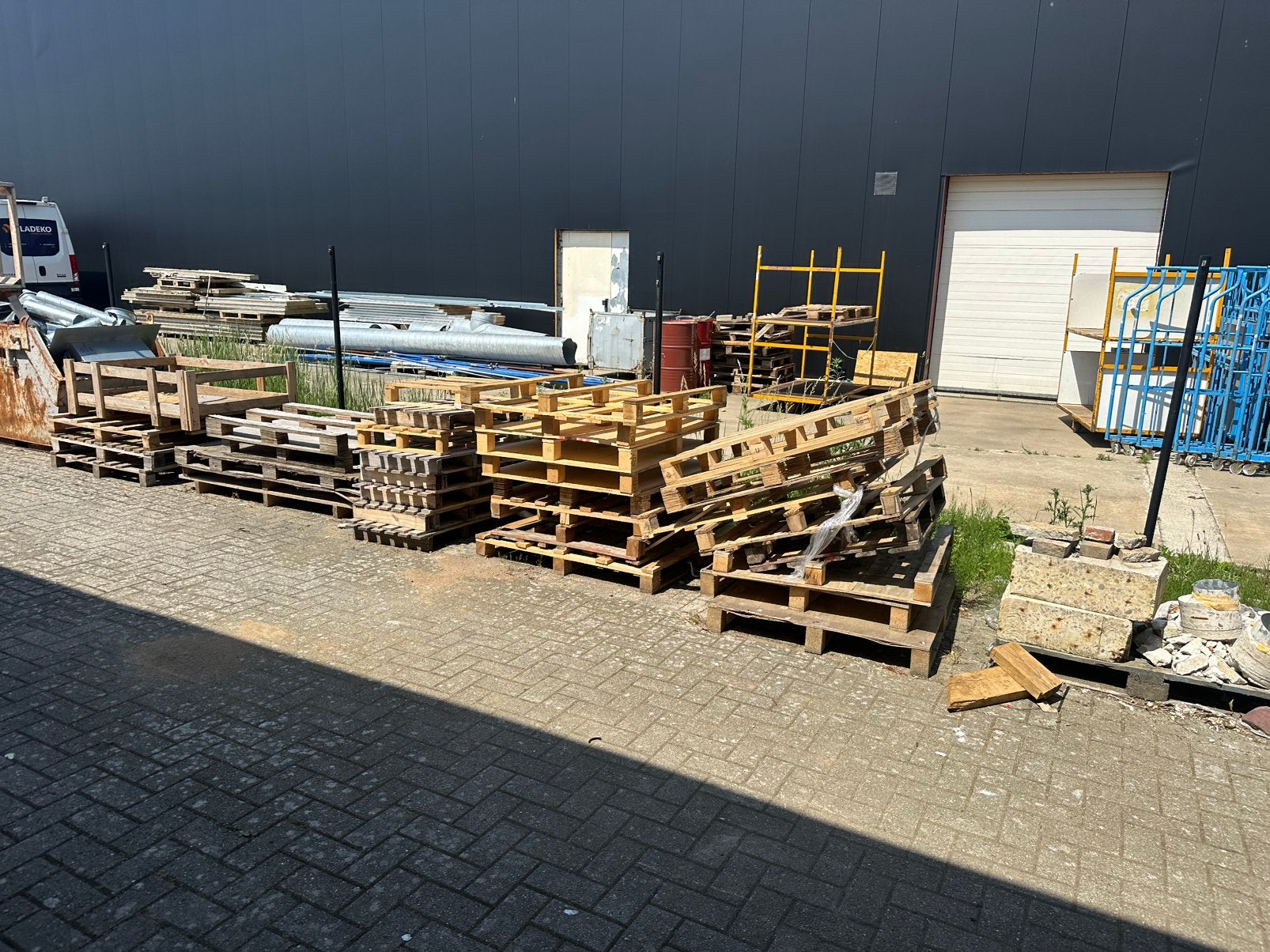 Gratis houten paletten, Tuin en Terras, Ophalen
