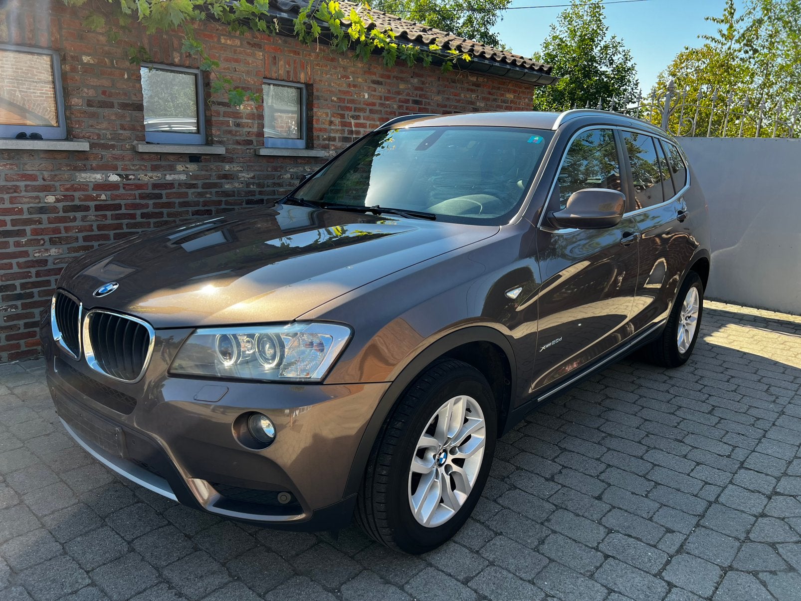 BMW X3 2.0 diesel 4x4 X-drive sportautomaat zeer goede staat, Auto's, Automaat, 4 cilinders, Particulier, SUV of Terreinwagen