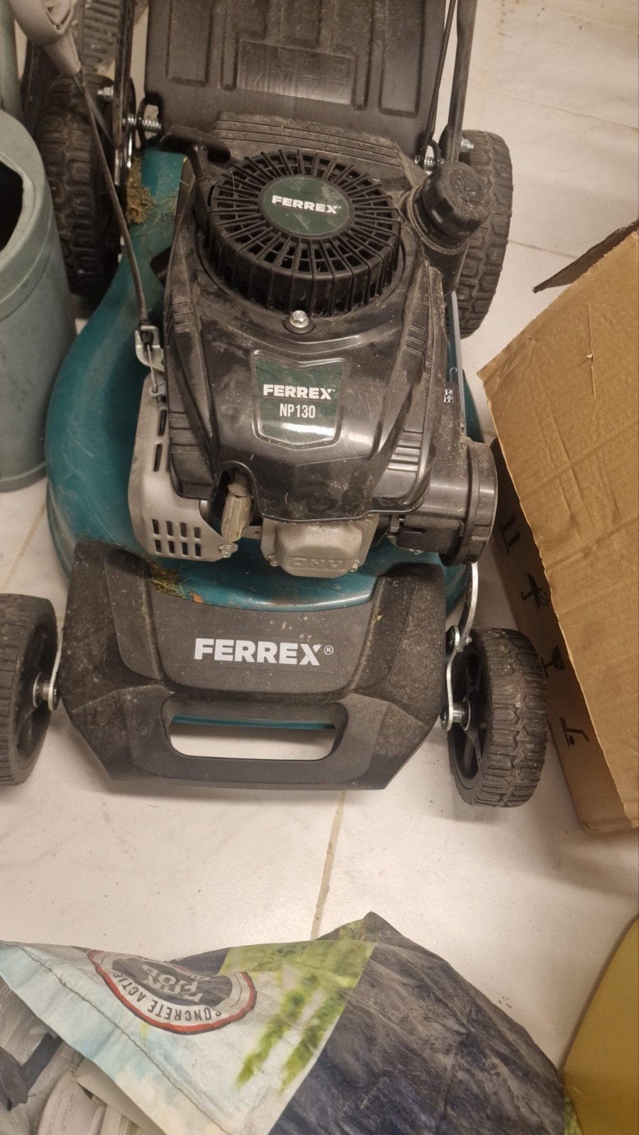 Tondeuse  gazon ferrex thermique, Enlèvement, Comme neuf, Ferrex