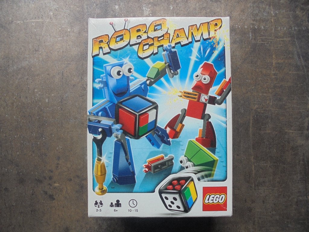 Lego Game 3835 Robo Champ (zie foto's) !!!LEZEN!!!, Kinderen en Baby's, Speelgoed | Duplo en Lego, Ophalen of Verzenden, Gebruikt