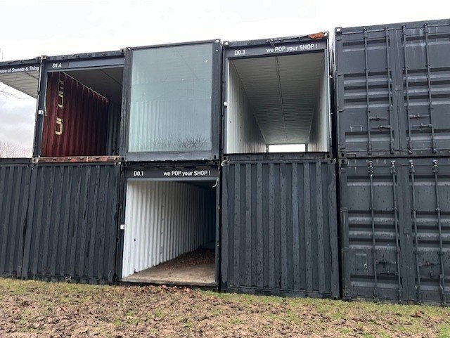 CONTAINERS MARITIMES 40'  A VENDRE POUR CONSTRUCTION, Enlèvement