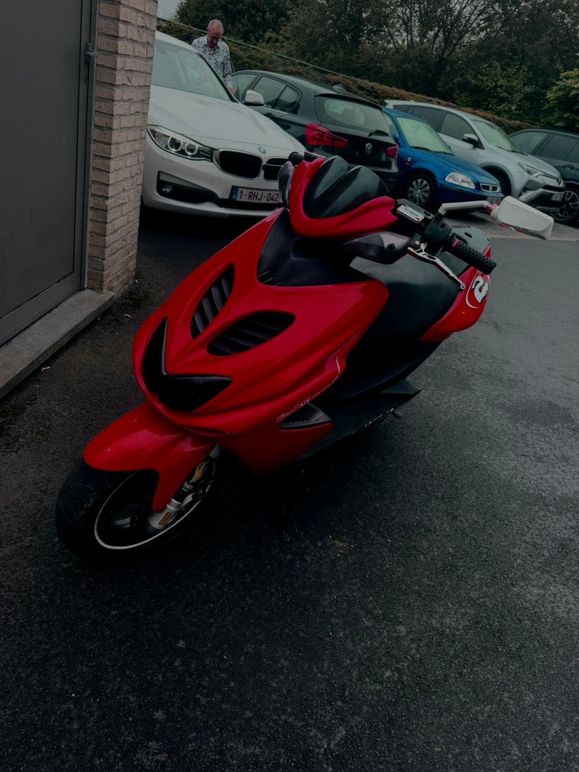 Yamaha Aerox B klasse, Fietsen en Brommers, Ophalen, Zo goed als nieuw, Aerox