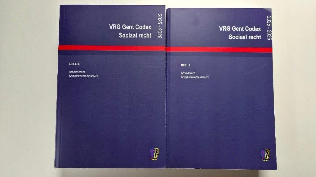 Codex Sociaal Recht (deel 1 en deel 2), Boeken, Ophalen of Verzenden, Nieuw, Hoger Onderwijs, VRG