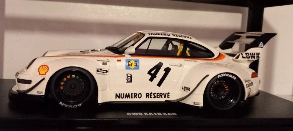 1/18 Porsche 911 993 RWB Rauh-Welt Kato-San GT Spirit, Hobby & Loisirs créatifs, Voitures miniatures | 1:18, Enlèvement ou Envoi