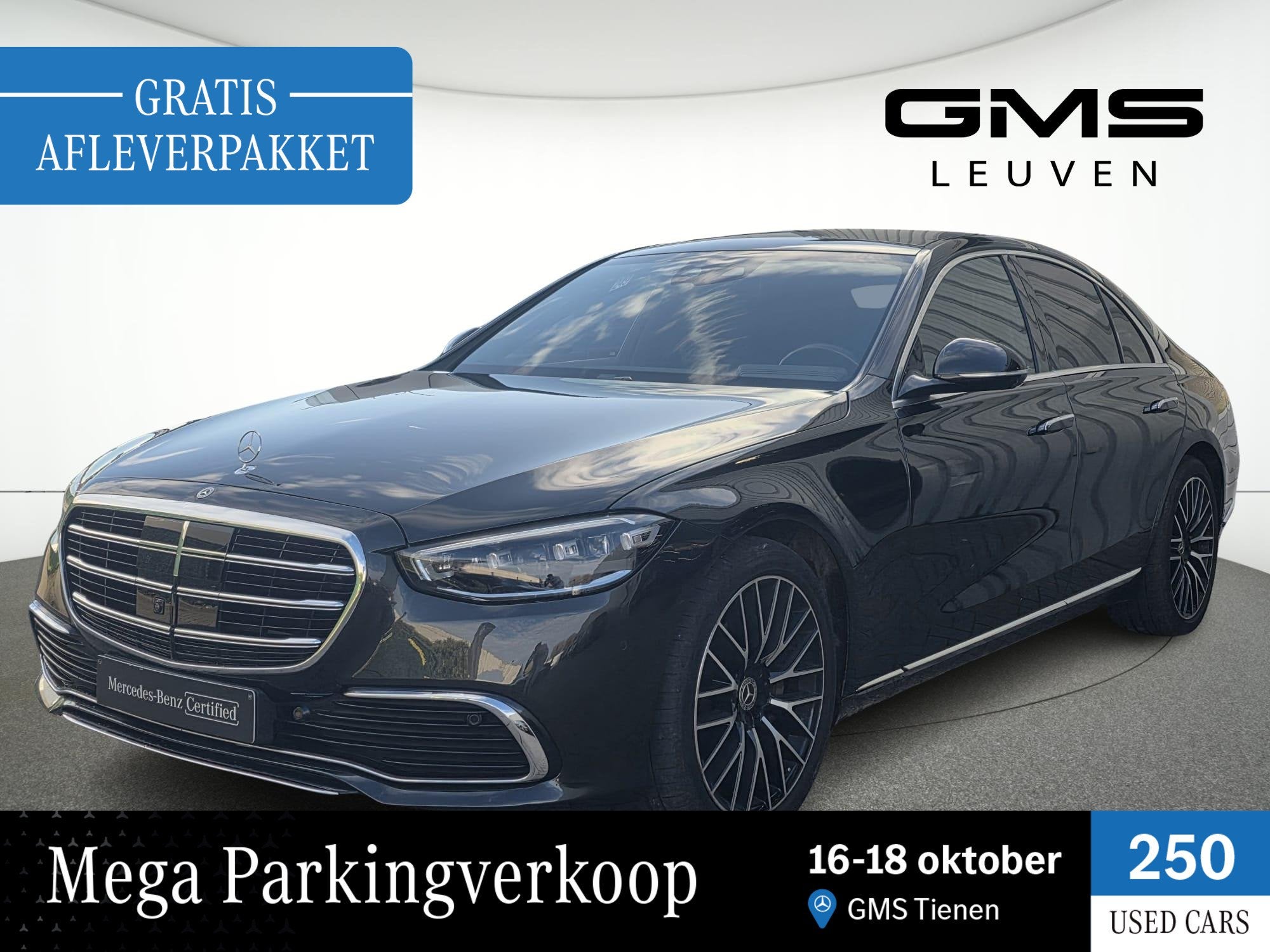 Mercedes-Benz S-Klasse S 350 d 4MATIC, Automaat, 4 deurs, Stof, Gebruikt