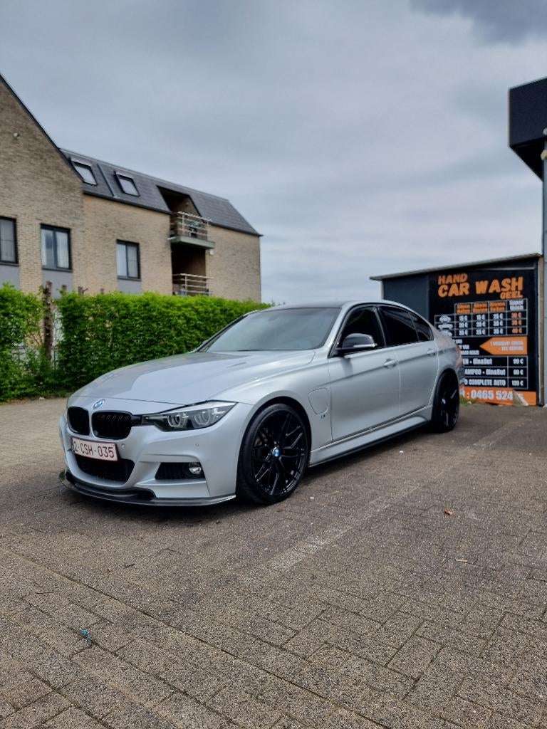 BMW 330E iPerformance, Auto's, BMW, Automaat, Achterwielaandrijving, Zwart, Leder
