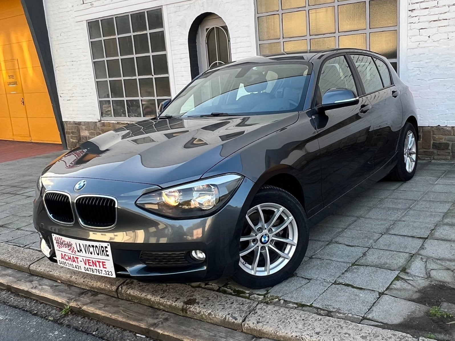 BMW 114d 5 Portes 2015 année 154000km 1.5 TDi 0032478767323, Autos, Cuir, Achat, Entreprise, Autre carrosserie