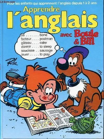 Apprendre l'anglais et/ou le néerlandais avec Boule & Bill., Boeken, Schoolboeken, Engels, Nieuw, Ophalen of Verzenden, Chantecler - Roba