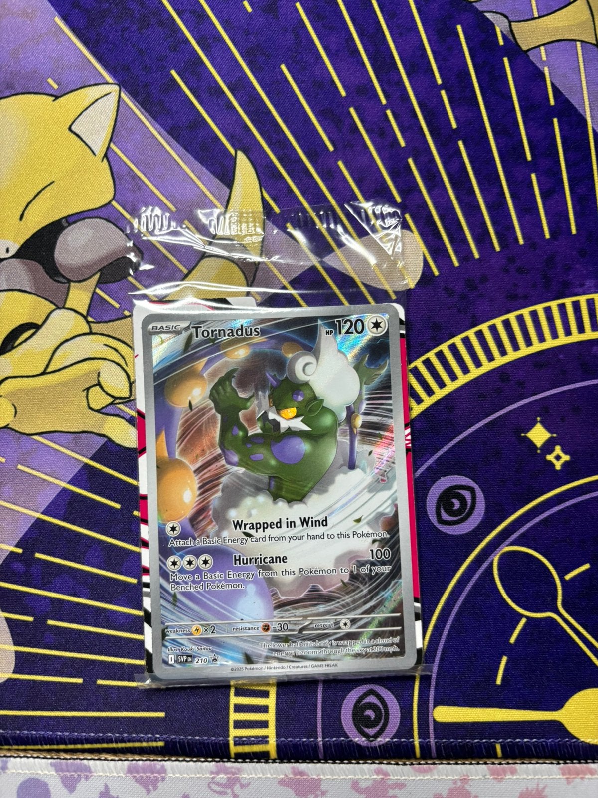 Pokemon kaart Tornadus promo, Ophalen of Verzenden, Nieuw, Losse kaart, Foil