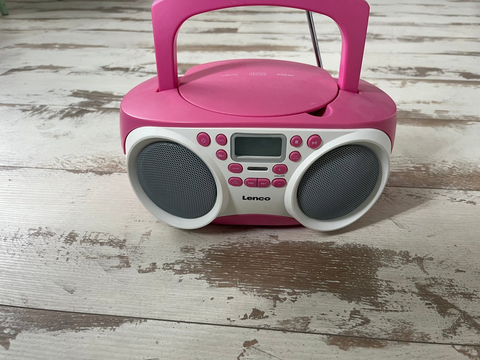 Draagbare radio- en cd-speler Lenco, Audio, Tv en Foto, Ophalen, Zo goed als nieuw, Radio