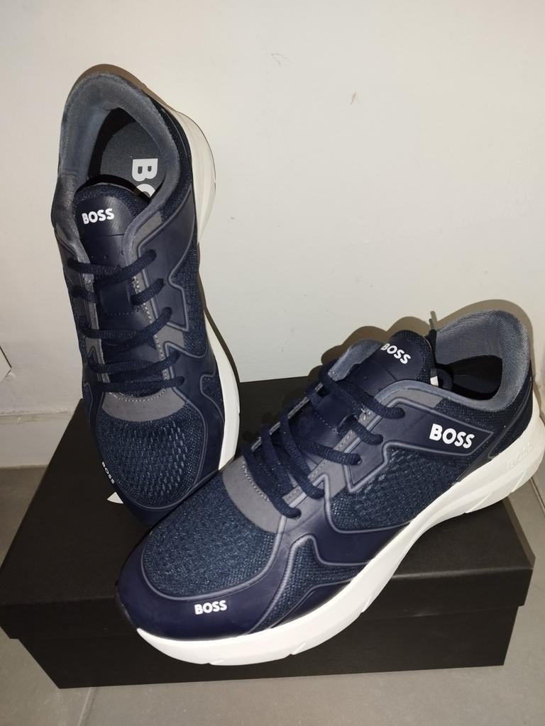 Baskets Boss, Neuf, Boss, Bleu, Baskets
