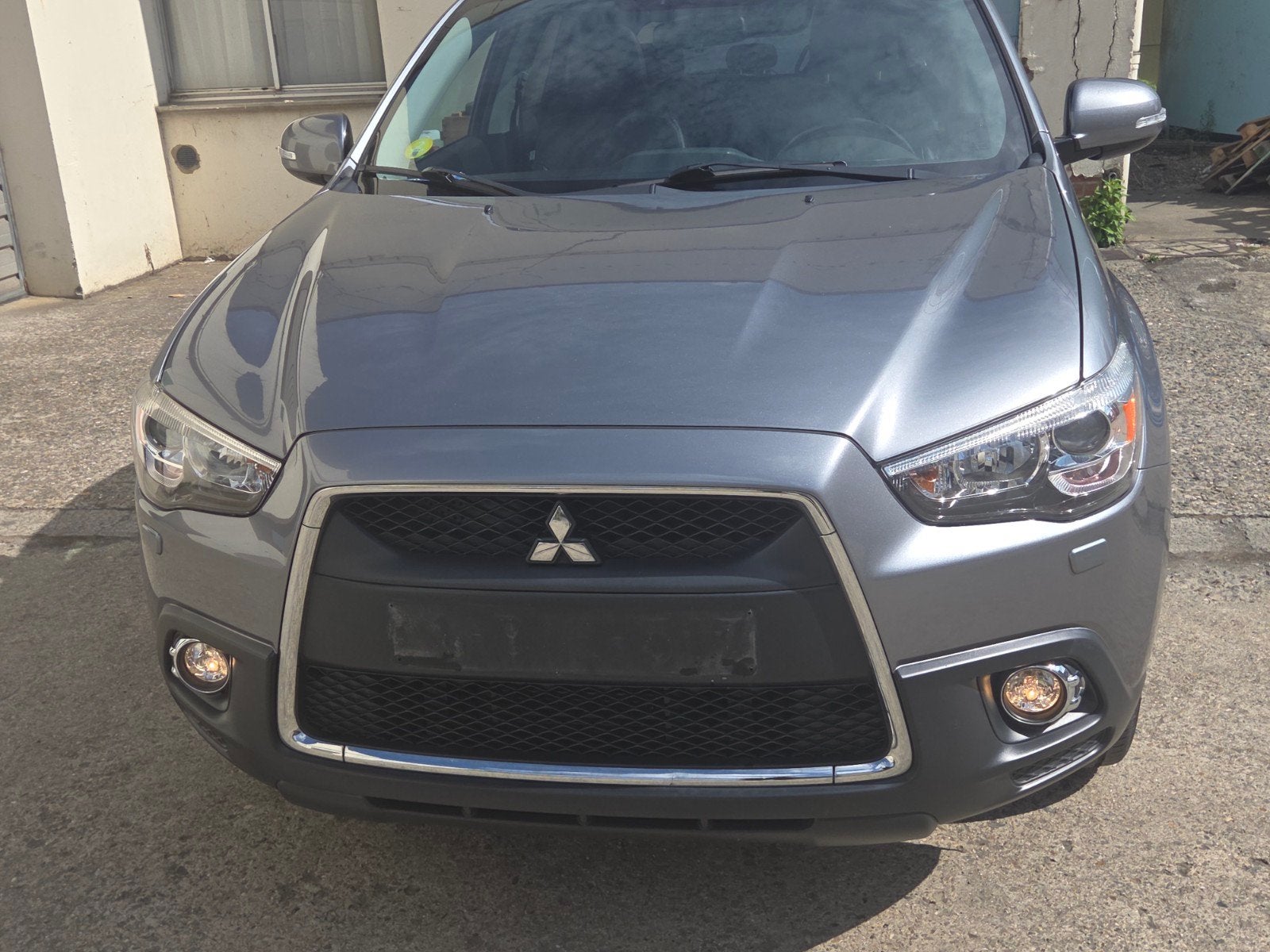 Mitsubishi aux 2011 1.8 diesel airco caméra 0032485720932, Autos, Mitsubishi, Achat, Entreprise, Noir, 5 portes