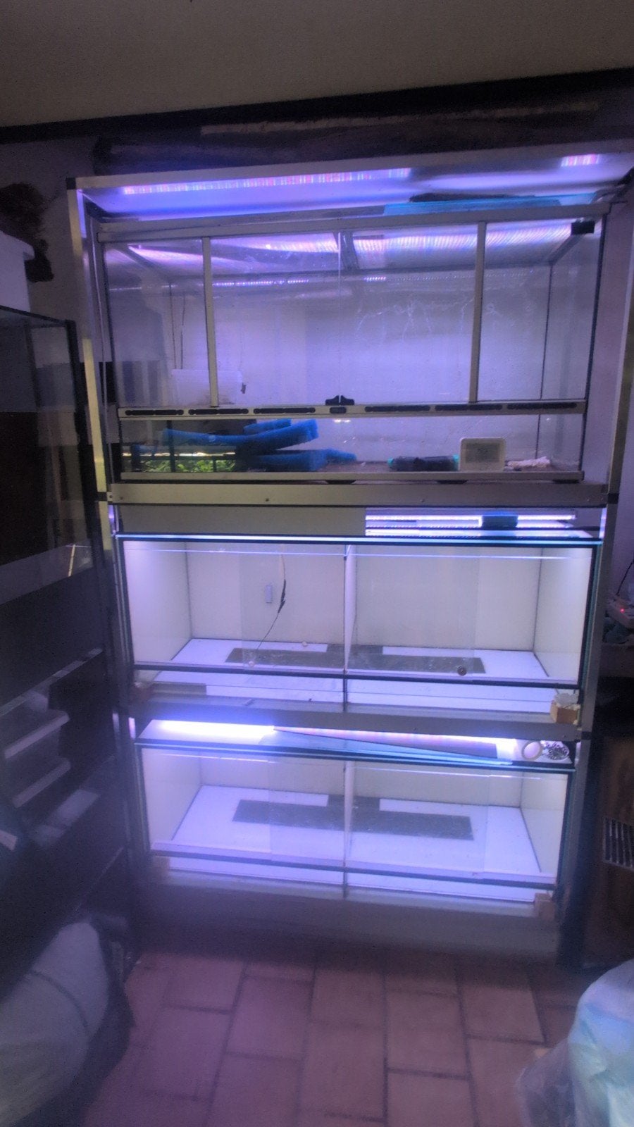 Terrarium + armature en alu, Animaux & Accessoires