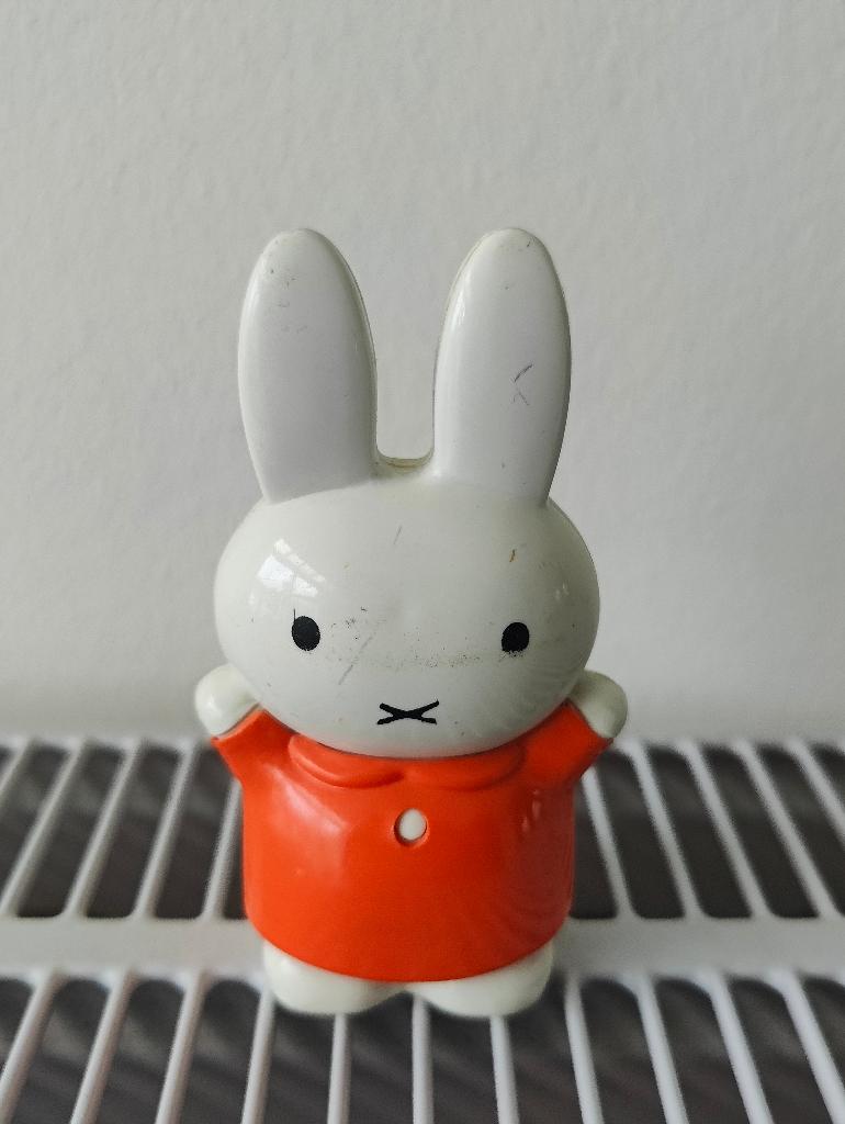 Vintage Nijntje plastic figuurtje 1995 - Dick Bruna., Verzamelen, Ophalen of Verzenden, Gebruikt