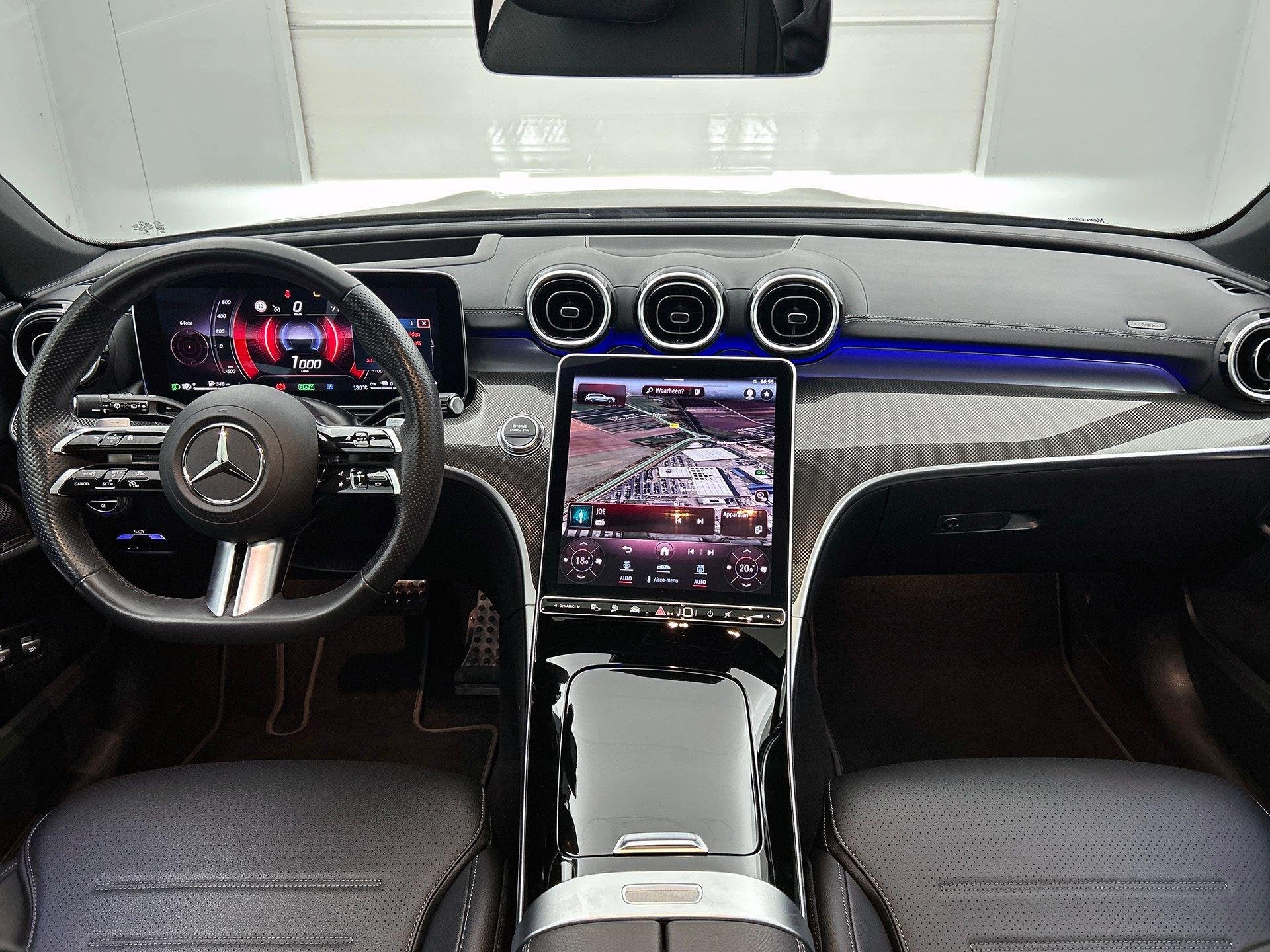 Mercedes-Benz C-klasse 300 e Break AMG Line | Panoramisch Da, Autos, Achat, 1800 kg, Electronic Stability Program (ESP), Entreprise