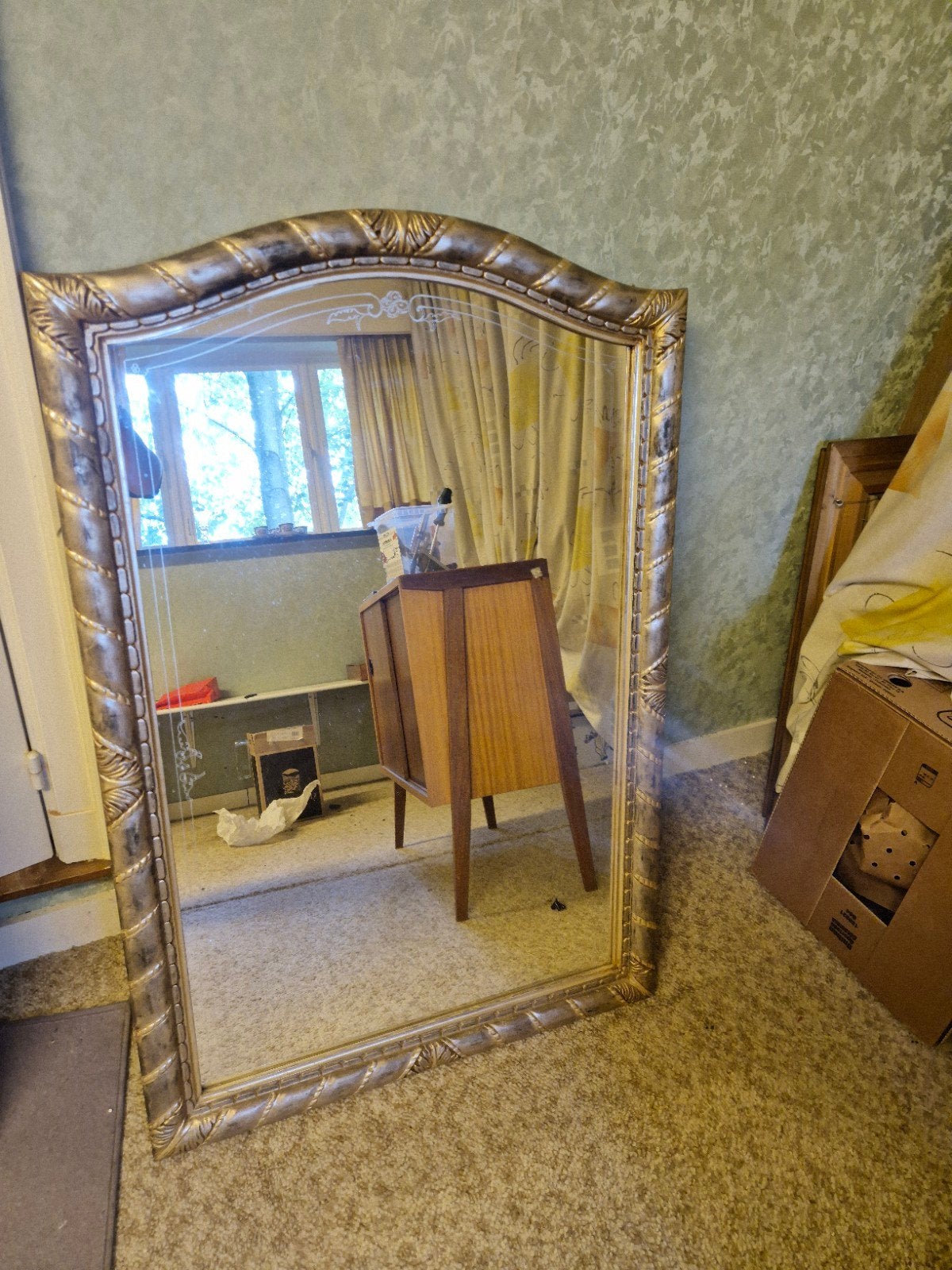 Vintage spiegel 78 breed 110cm hoog, Huis en Inrichting, Woonaccessoires | Spiegels, Ophalen of Verzenden