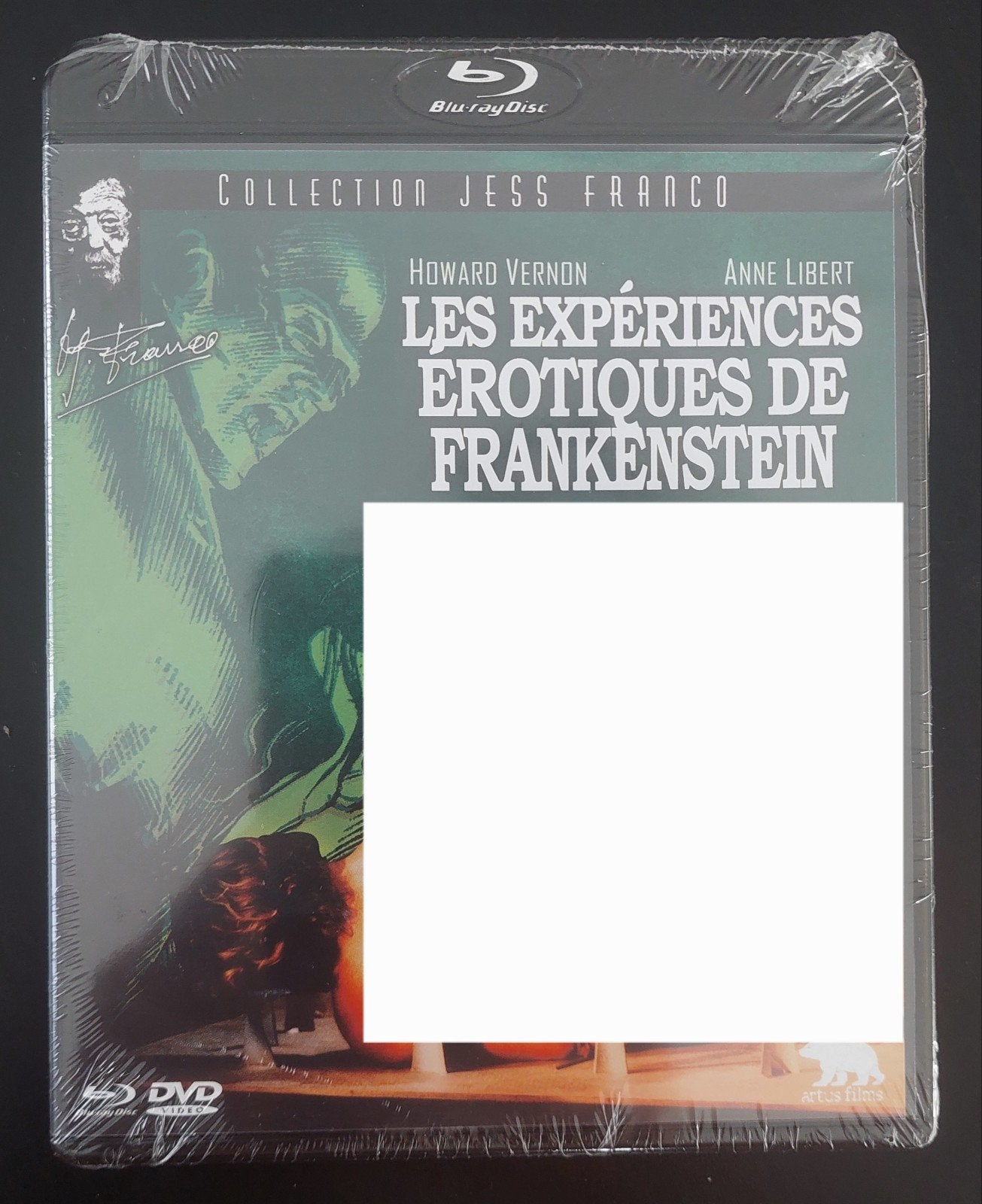 Blu-ray + Dvd Les expériences ero... de frankenstein, Enlèvement ou Envoi, Blu-ray