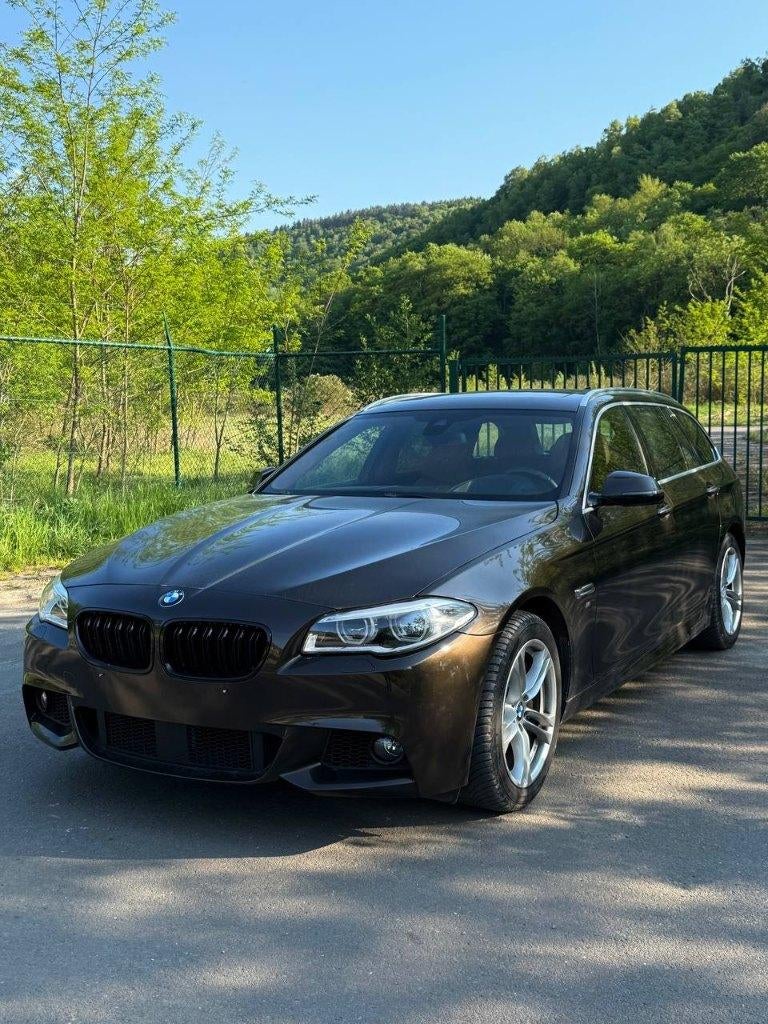 BMW F11 535D 2013 Pack M Full option - 200.000km, Autos, Cuir, Euro 5, Carnet d'entretien, 170 kW
