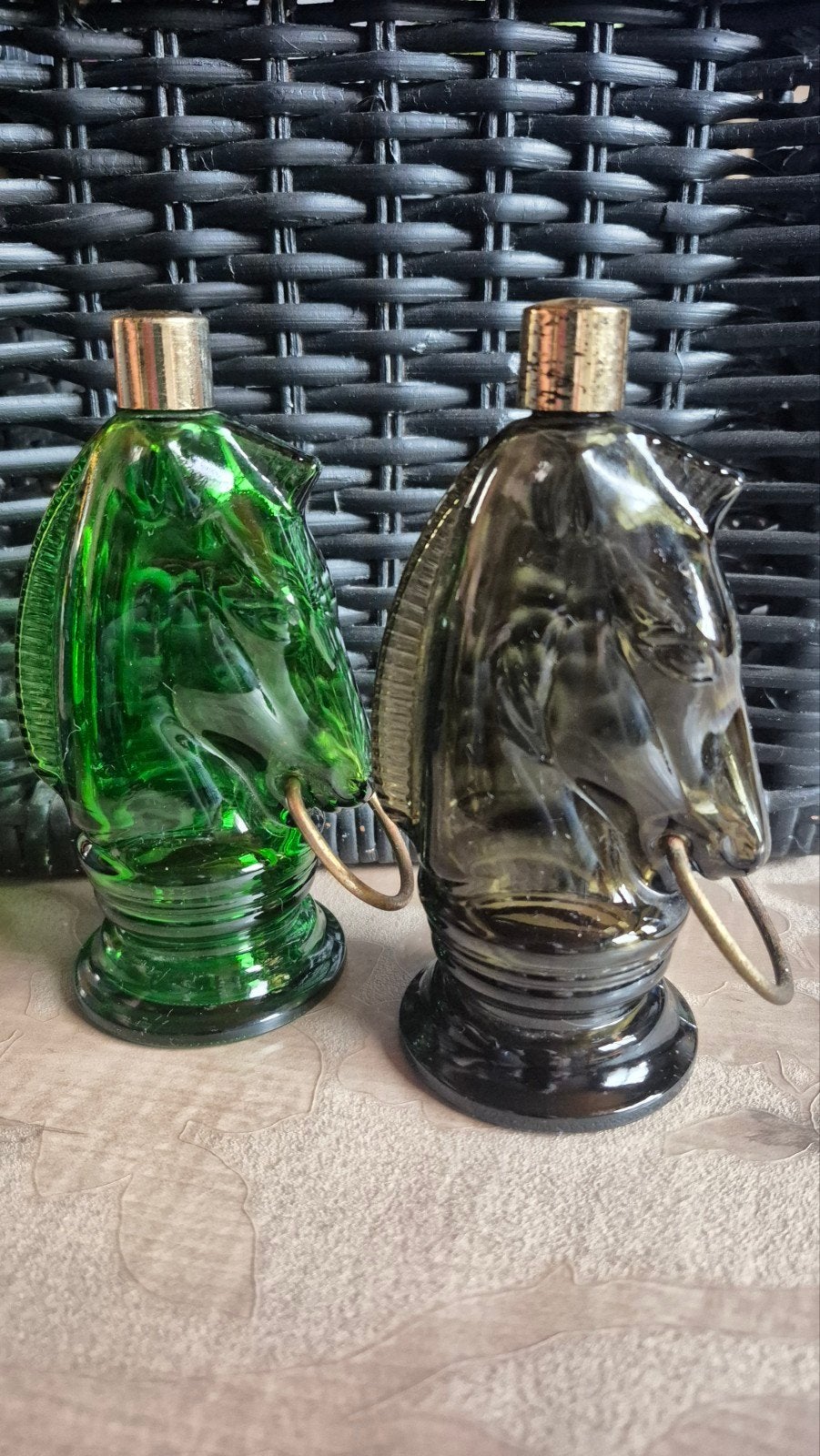 2 flacons parfums vide, Collections, Parfums, Enlèvement