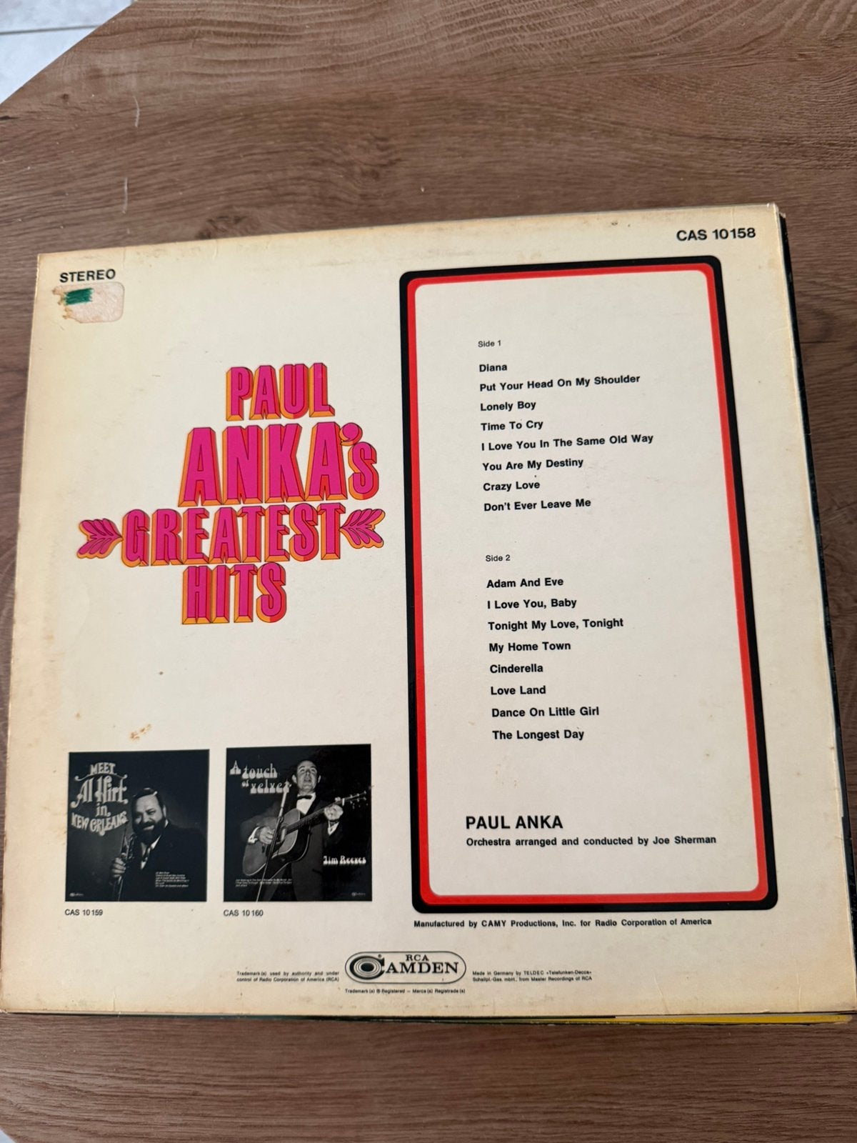 Platen, Enlèvement, Utilisé