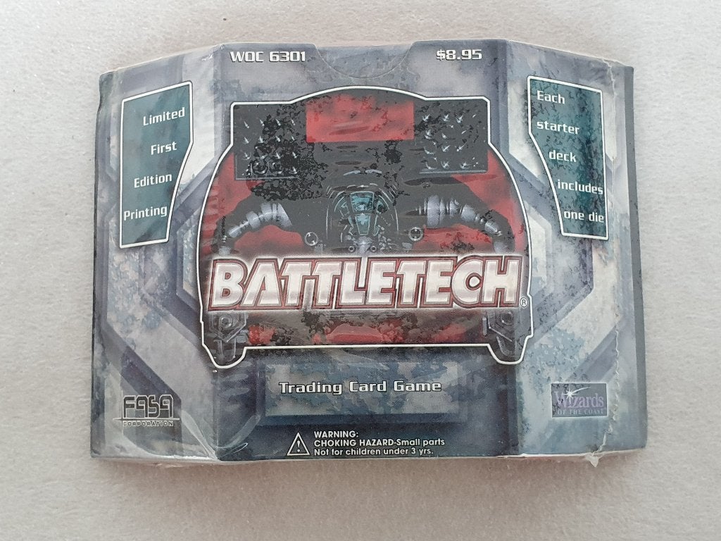 Battletech: Starter Deck WOC 6301 (nieuw) (3), Ophalen of Verzenden, Nieuw