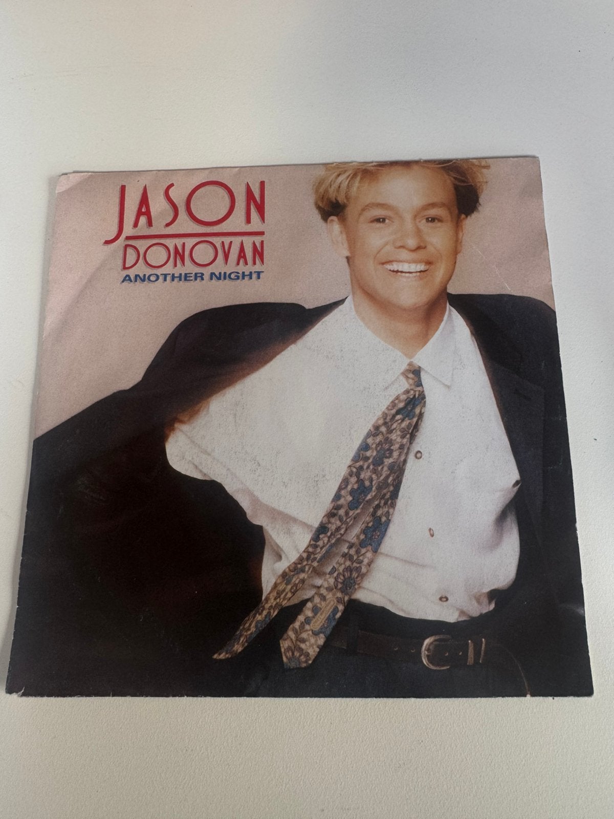 Vinyl single "Another Night" - Jason Donovan uit 1990, Ophalen, Zo goed als nieuw, Pop