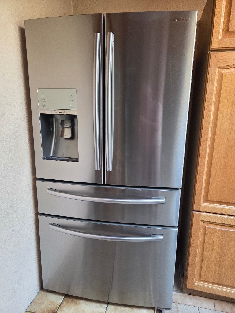 Frigo congelateur samsung, Enlèvement, Comme neuf, Avec compartiment congélateur, Classe énergétique A ou plus économe