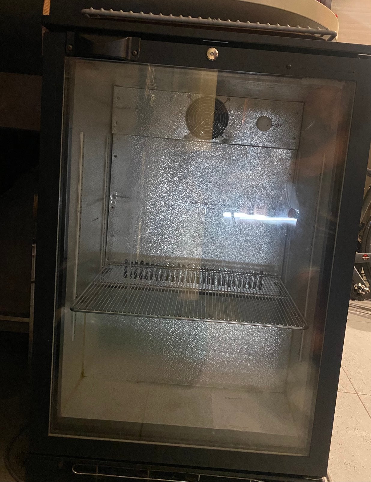 Bar frigo, Ophalen, Gebruikt