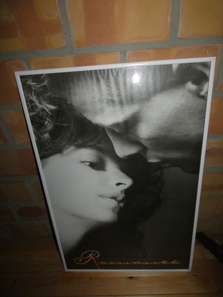 Ingekaderde poster Romance, Ophalen of Verzenden, Zo goed als nieuw