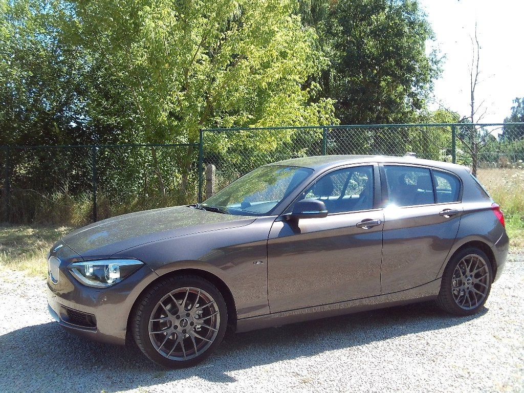 BMW 114 LEDER 18"ALU "URBAN EDITION" Exclusief ! Topstaat, Autos, Cuir, Euro 5, Achat, Beige