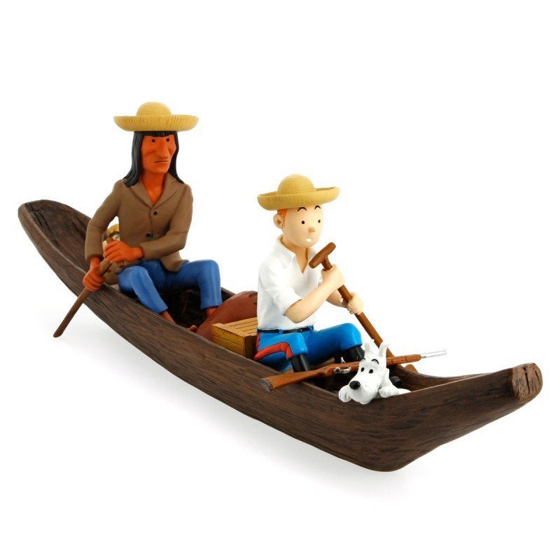 Tintin Moulinsart Kabo - il est cassé aussi, Collections, Enlèvement, Tintin, Comme neuf, Statue ou Figurine