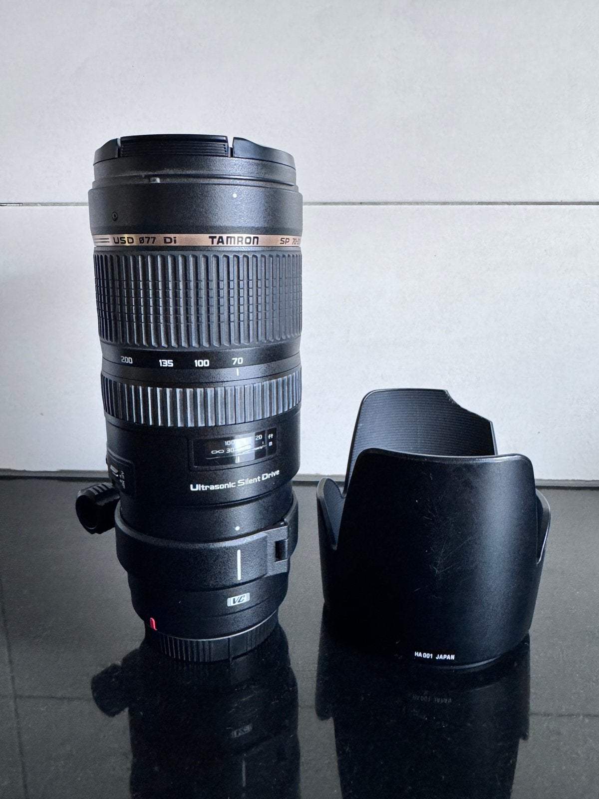 lens Tamron 70-200 mm F2.8 (for Canon), Ophalen, Gebruikt