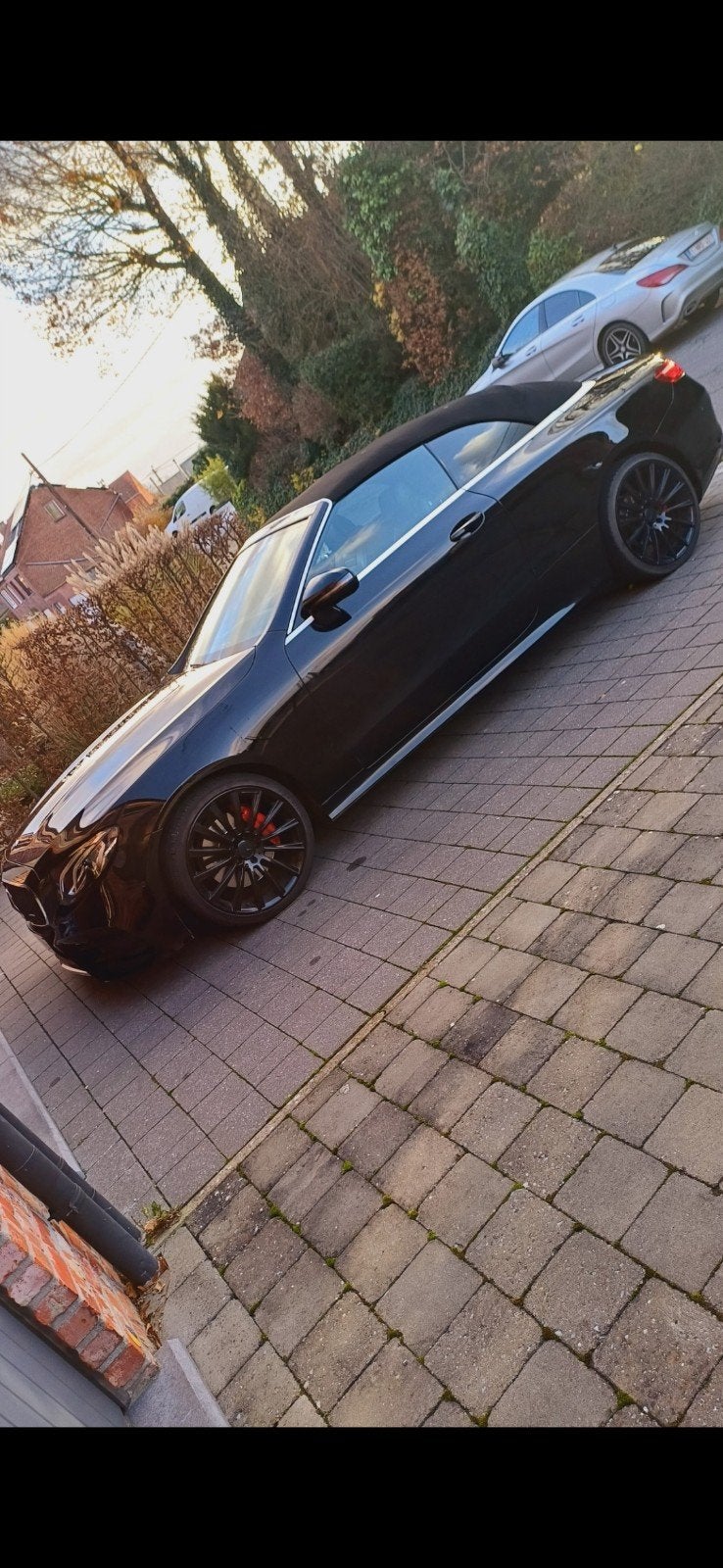 Mercedes e220d cabrio amg pakket, Autos, Cuir, Achat, Euro 6, Cabriolet