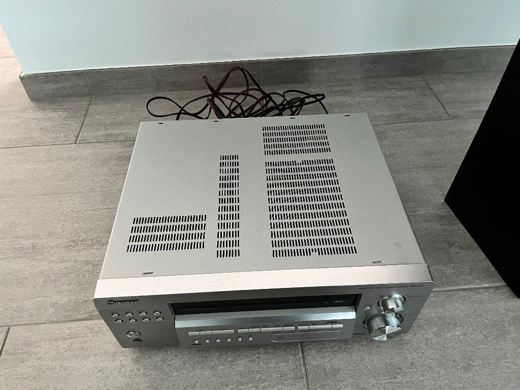 Pioneer VSX-D814 + Enceintes Bose – Son puissant, Musique & Instruments, Enlèvement, Utilisé, Moins de 500 watts, Sono