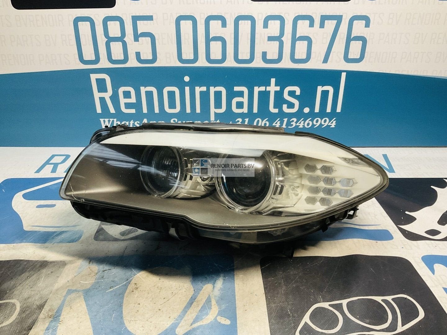 Koplamp Bmw 5 Serie F10 F18 2009-2016 Links Xenon Led A97203, Gebruikt, -, -, 6 maanden garantie
