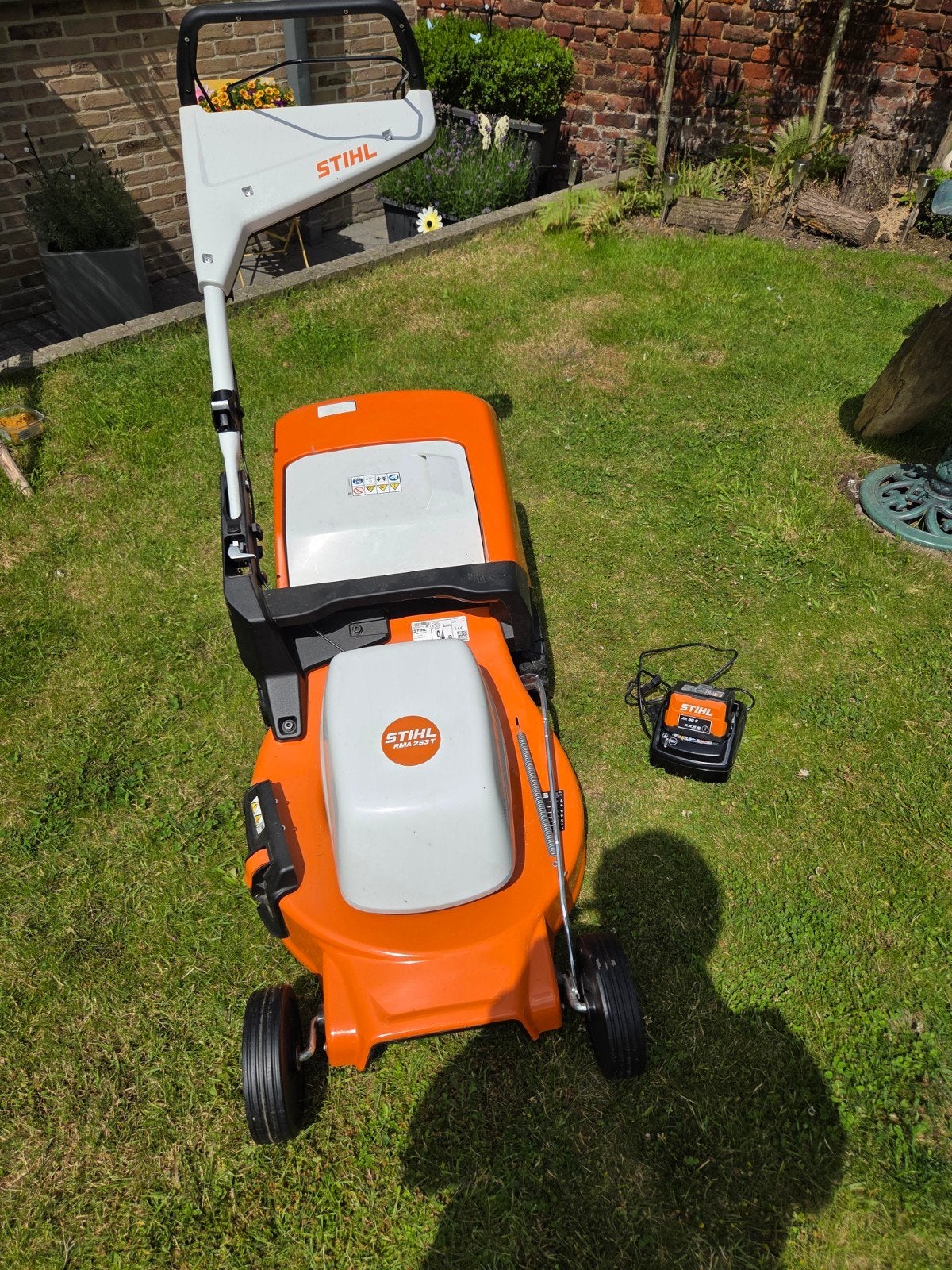 STIHL  accu grasmaaier, Tuin en Terras, Ophalen