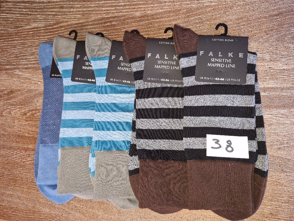 Falke Heren kousen zonder elastiek Schoenmaat 43/46  Pak 38, Kleding | Heren, Sokken en Kousen, Ophalen, Overige kleuren, Falke