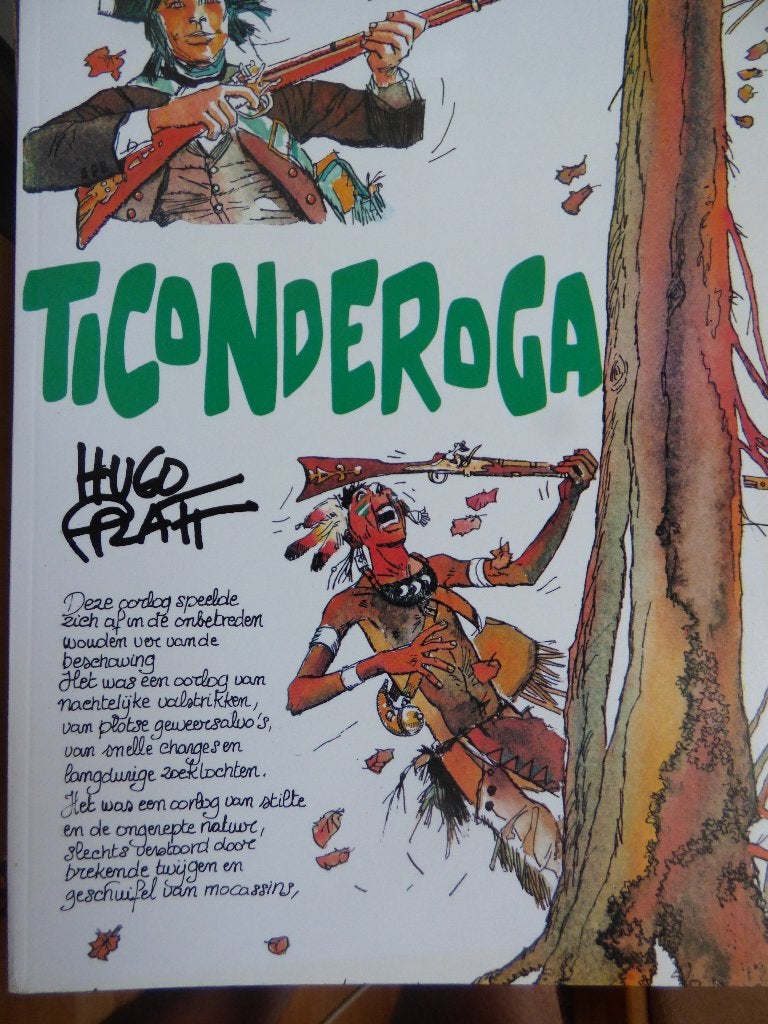 ticonderoga  ,    door hugo pratt, Enlèvement ou Envoi