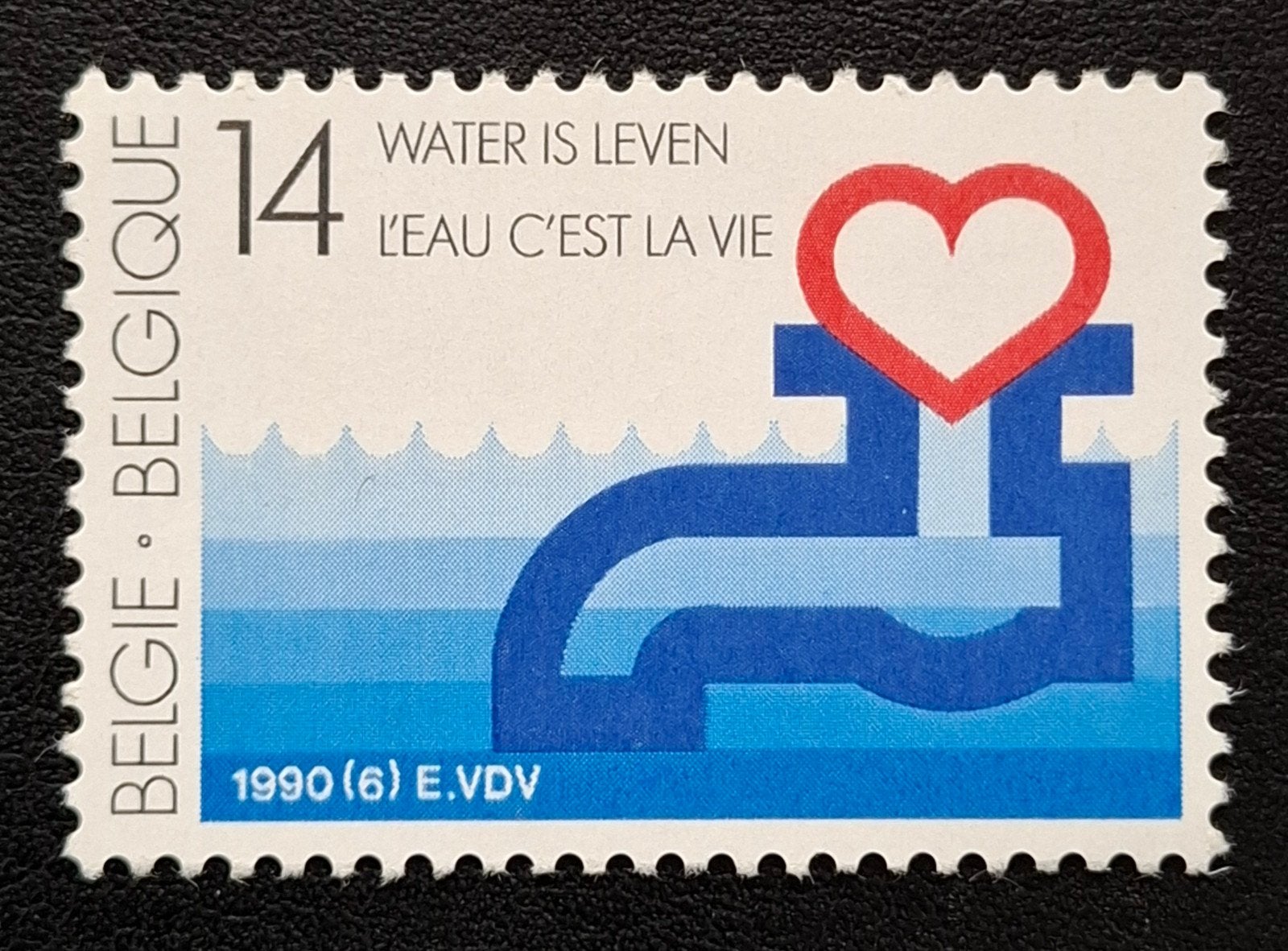 Belgique : COB 2364 ** L'eau c'est la vie 1990., Sans timbre, Neuf, Enlèvement ou Envoi, Non oblitéré