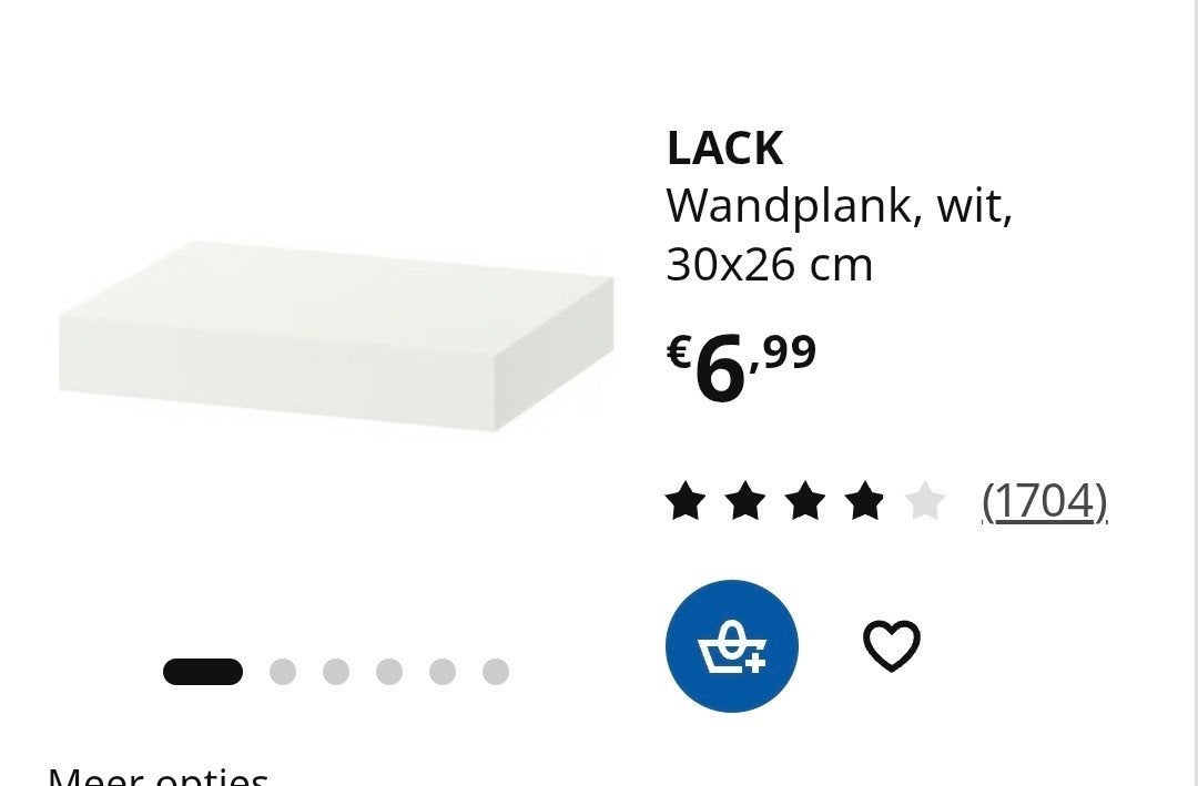 wandplank, Ophalen