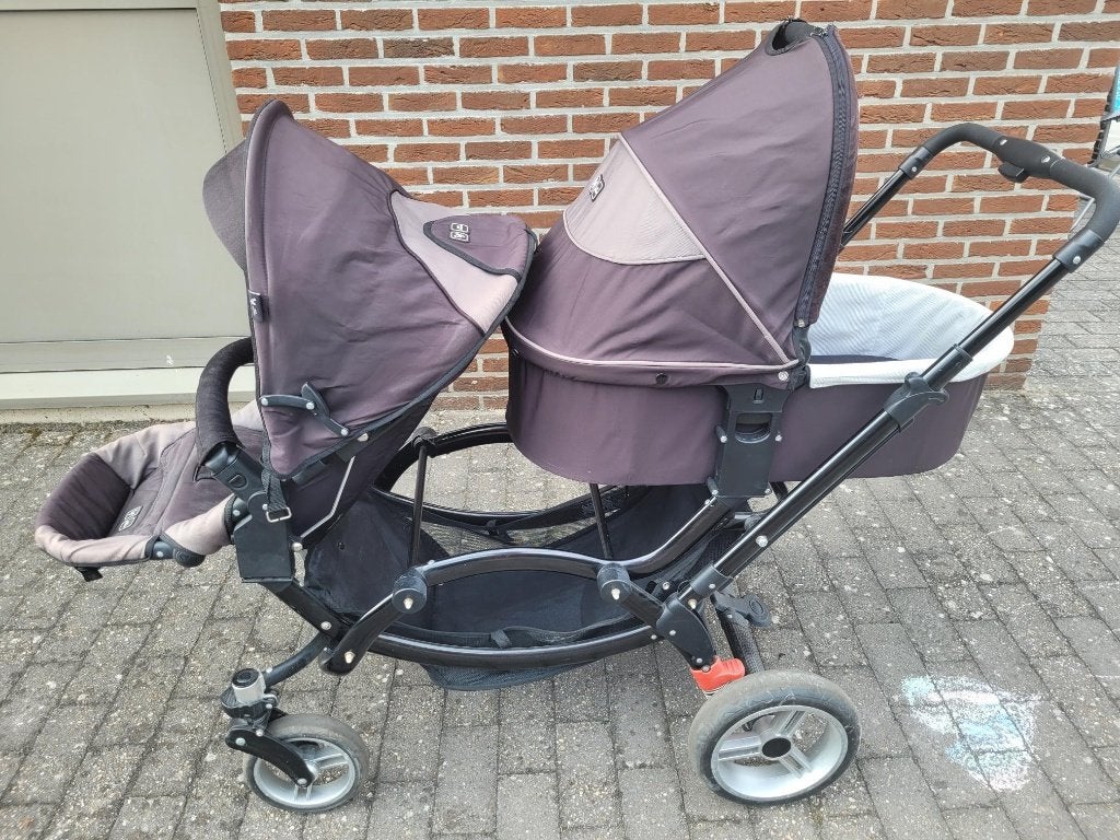 DRINGEND WEG: ABC design Zoom Tandem/duowagen, Kinderen en Baby's, Gebruikt, Combiwagen, Verstelbare duwstang, Ophalen