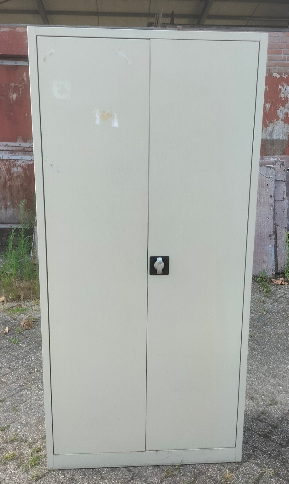 draaideur kast hoog 195, breed 92, 4 leggers, Ophalen, Gebruikt, Meerdere deuren, 50 tot 100 cm