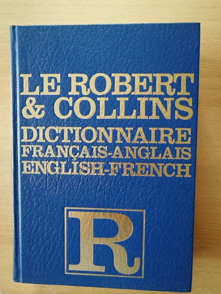 Woordenboek/Dictionnaire Le Robert & Collins (Fr/UK, UK/Fr), Enlèvement, Comme neuf, Français