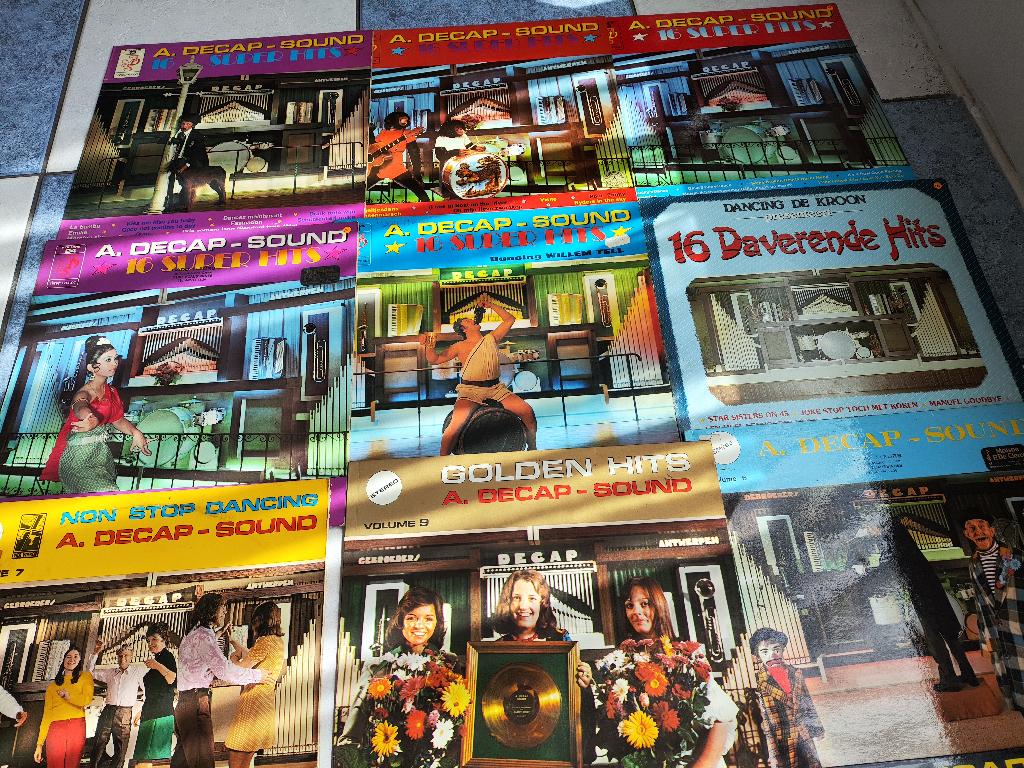 Vinyles 33 tours, Ophalen, Gebruikt