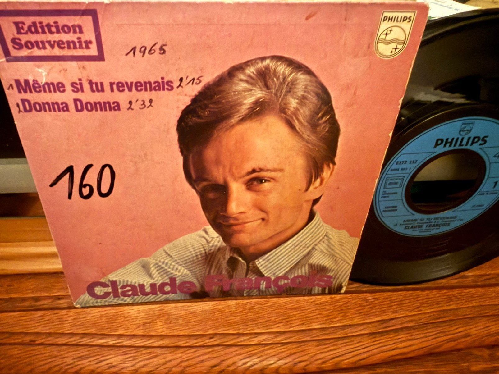 Meme Si Tu Revanais - Donna Donna, Originele persing, 7 inch, Ophalen of Verzenden, Zo goed als nieuw