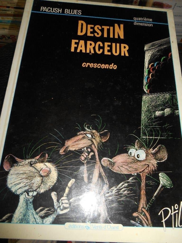 Pacush Blues 4 " Destin Farceur", Boeken, Ophalen of Verzenden