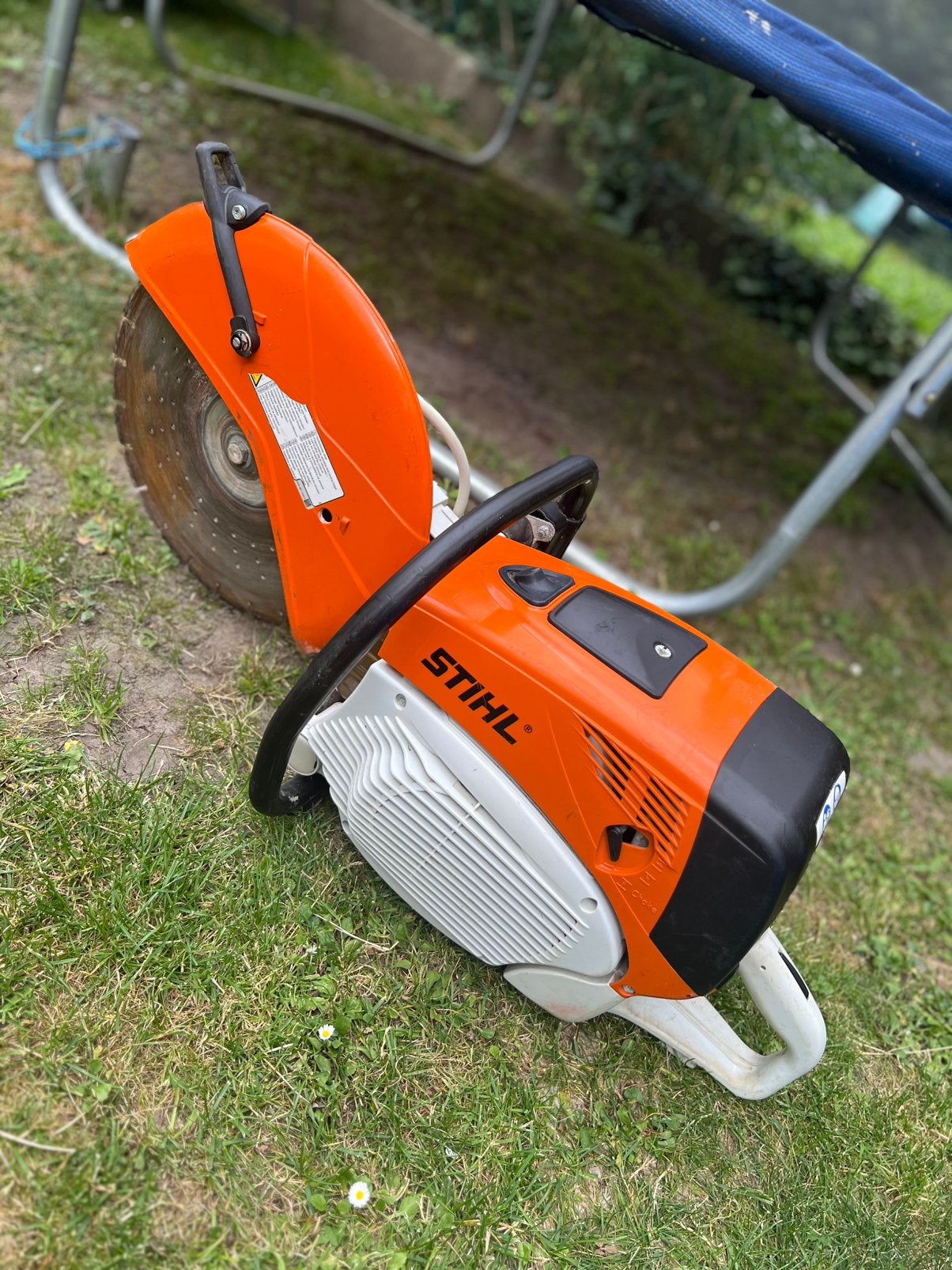 Tronçonneuse stihl ts700, Bricolage & Construction, Enlèvement ou Envoi, Comme neuf, Tronçonneuse