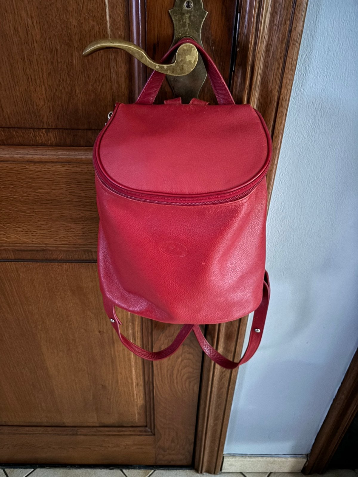 Sac à dos en cuir Longchamp, Enlèvement ou Envoi, Utilisé