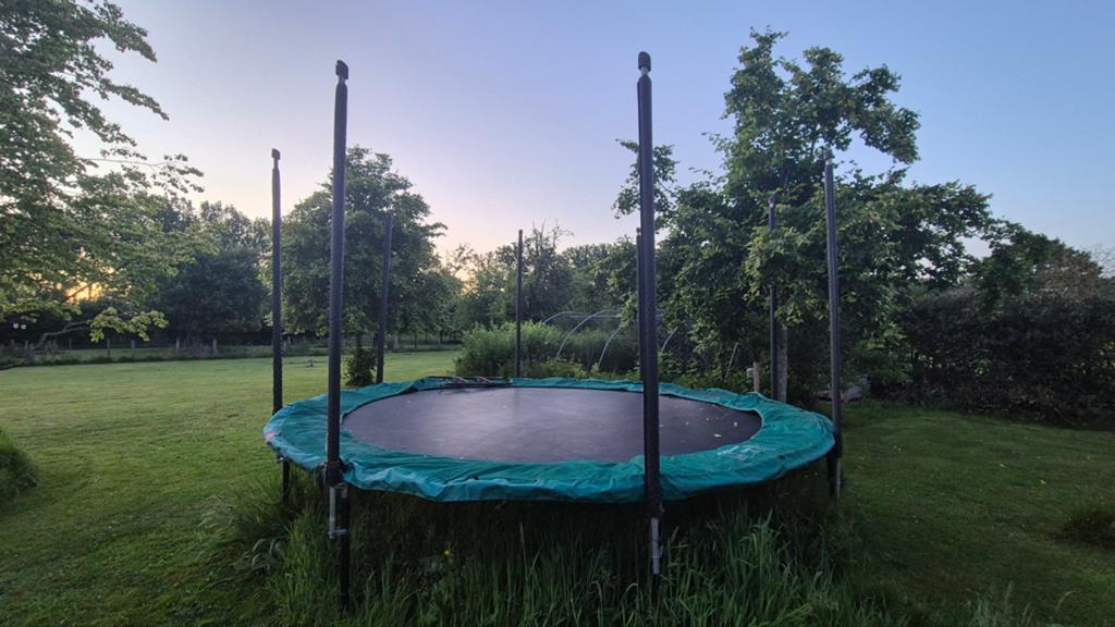 Berg champion 430 trampoline, Ophalen, Gebruikt