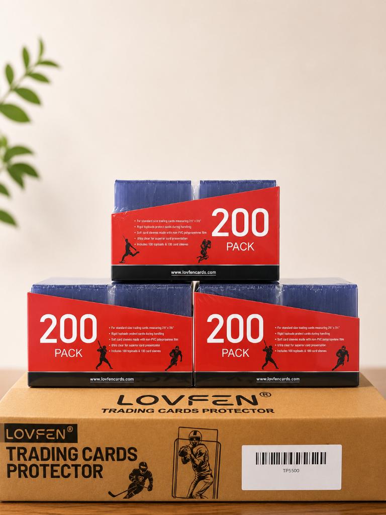 300 toploaders + 300 sleeves, Ophalen of Verzenden, Nieuw, Sleeves of Kaarthoesjes